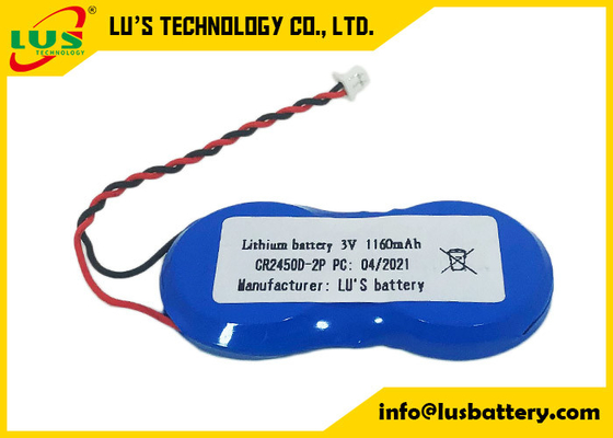 Lithium Battery Pack IMOS1P2 CR2450 3V 1200mah For Trackable Smart Label OEM
