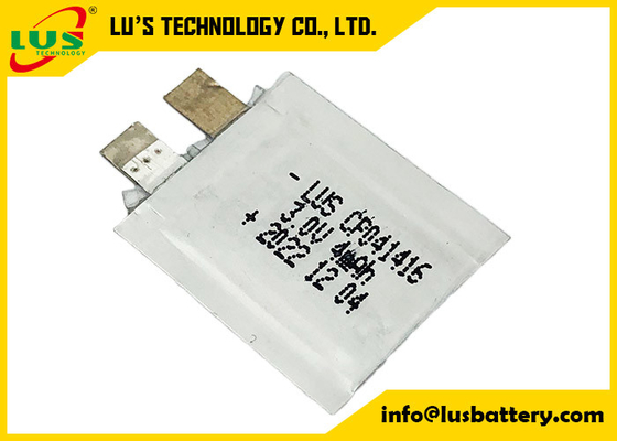 3.0V 4mah Disposable Lithium Battery Super Thin Cell Thickness 0.4mm