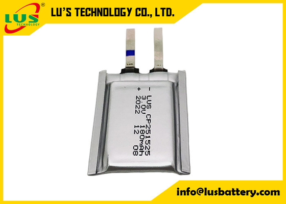 CP251525 Primary Not Rechargeable Lithium Battery 3V Ultrathin Cell LiMnO2 Pouch Cell 251525