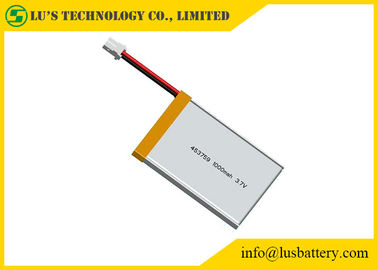 3.7V Lithium Ion Polymer Battery Pack 1000mah LP453759 Lithium Polymer Cell 3.7v 1000mah rechargeable cell