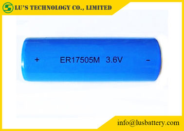 ER17505M A Size Lithium Thionyl Chloride Battery 3.6V 2800mah Lisocl2 Material