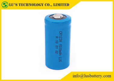 CR123A 1500mah 3V Lithium Manganese Dioxide Battery Stable Performance