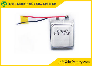 CP502225 450mah Ultra Thin Battery 3.0v Lithium Primary battery with 10 Years Self Life