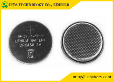 CR2450 3v 550mah Lithium Button Cell Lithium Cell OEM / ODM Available