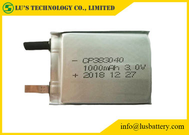 CP383040 Limno2 Battery 3.0V 1000mAh Thin Battery