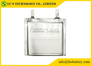 Primary Lithium Battery 3.0V 1250mah CP265045 Customized Terminals