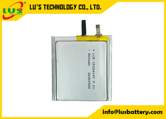800mah CP224147 Ultra Thin Limno2 Battery Limno2 3.0v For ID Cards