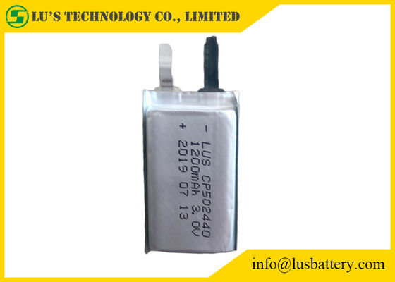 Soft Cell 3V 1200mah Ultra Thin Battery CP502440 Primary Lithium Battery