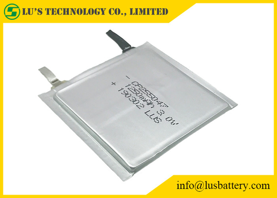 1250mah 3V Ultra Thin Battery HRL Coating CP255047 For Tracking Device
