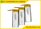 3.0V 2300mah Ultra Thin Battery 10mA Prismatic CP802060 For Civilian RFID