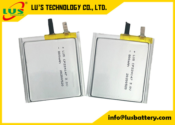 CP224147 3.0V 800mah Soft Lithium Battery For Rfid