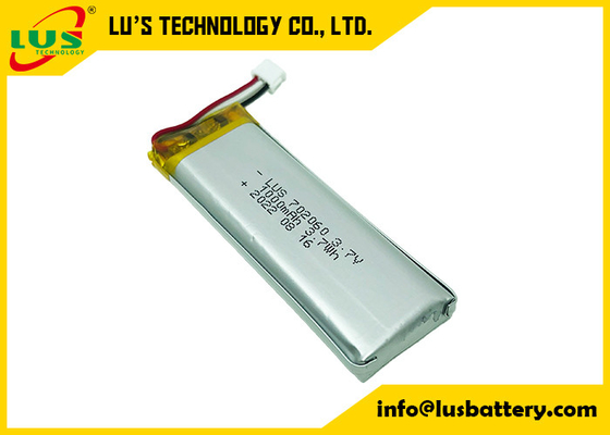 LP702060 Li Ion Polymer Rechargeable Battery 3.7V 1 Ah With PCM For Smart Design