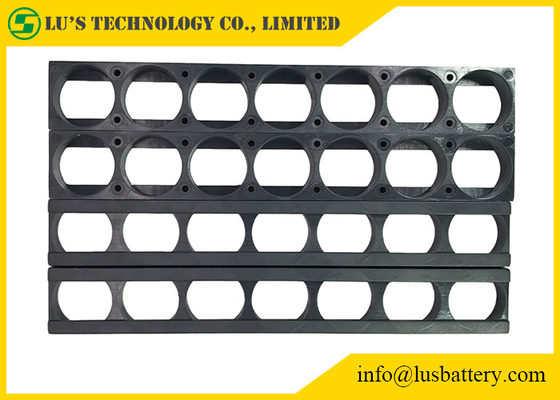 Black Plastic Honeycomb 18650 Holder Hexagonal Cell 21700 Battery Spacer