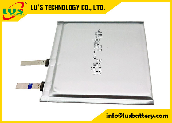 CP255050 3.0V 1200mah Flat Ultra Thin Battery Flexible Soft Package For Electronic Lock