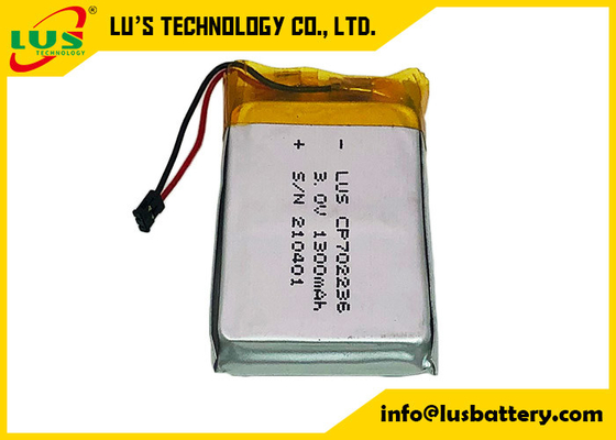 CP702236 Ultra Thin Battery 1300mah Flexible Limno2 Battery 3.0V for IOT Solution