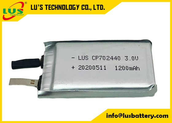 RFID CP702440 CP702242 Ultra Thin LiMnO2 Battery cell 1200mah 3.0Volt