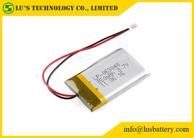 LP063048 850mah 3.7V Rechargeable Lithium Polymer Battery with wires and connector