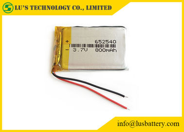 LP652540 3.7 V 800mah Lipo Battery Replacement Battery 3.7 V rechargeable battery 800mah Pl652540 Light Weight