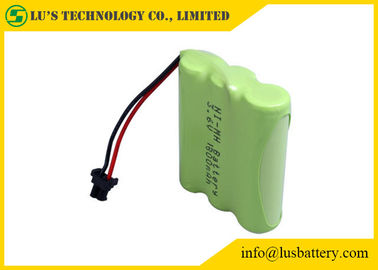 Rechargeable nimh battery 1800mah 3.6 Volt Rechargeable NIMH Battery Pack Low Internal Resistance