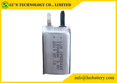 CP502440 3V 1200mAh Specialised size batteries Disposable thin cell