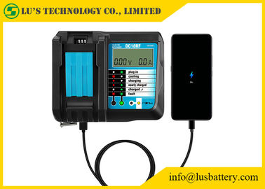 14.4V-18V 3.5A DC18RF Lithium Ion Battery Charger With LCD Screen