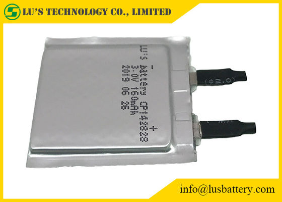 3v 150mah Lithium Manganese Battery CP142828 Flexible Thin Battery