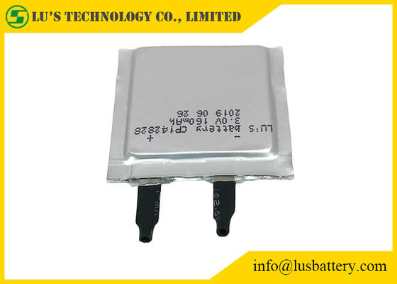 3v 150mah CP142828 Flexible Lithium Battery UL1642 For Medical Device