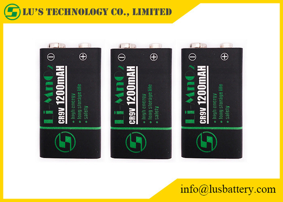 Disposable Cell LiMnO2 Battery Non Rechargeable 1200mAh Ultrasonic Welding