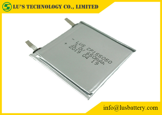 Customized Connector Limno2 Cell 650mah 3.0V CP155050 HRL Coating