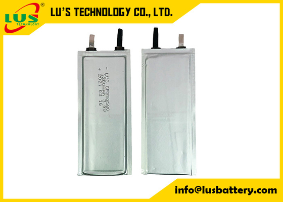 3v 1250mah Primary Lithium Polymer Batteries HRL CP253580 For SMD terminals