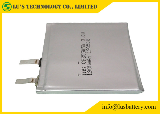 1900mAh Li Mno2 Battery 3.0V CP355050 Primary For IOT Solutions