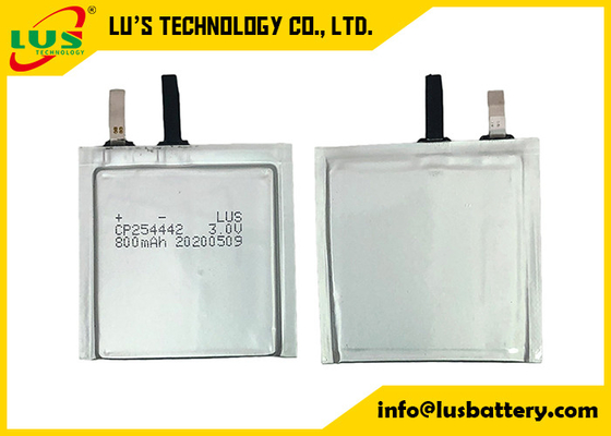 Custom Terminals 3.0V 800mAh Lithium Primary Battery CP254442 For IOT Solution