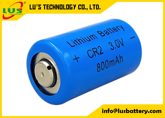 Cylindrical Lithium Mno2 Battery 3 Volt 800mAh CR2P Replacement For CR2L