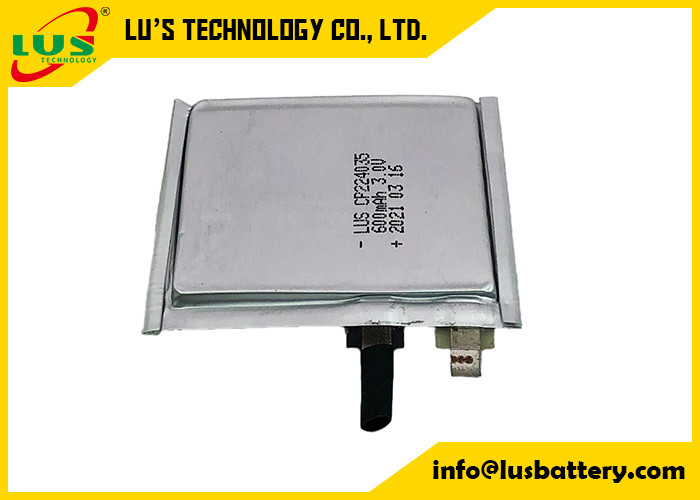 CP224035 Flat Lithium Battery Pouch Cell Hybrid LiMnO2 Battery For Calling Lacator