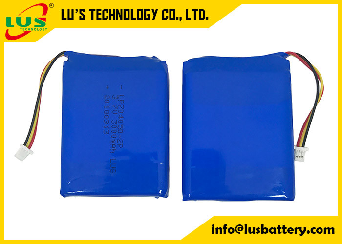 Li-Polymer 1600mAh 3.7V Lipo Battery Pack 3000mah PL704050-2P For Cabinet Lights