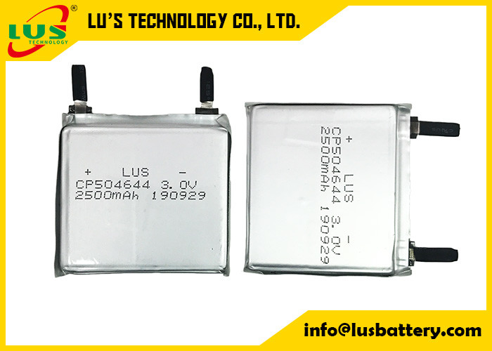 CP504644 Primary Lithium Cell 3V 2500mAh Ultra Thin Battery For IOT Products