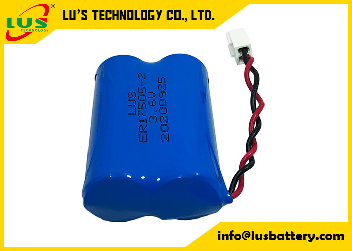 ER17505 3.6V Lithium Thionyl Chloride Battery 6800mah Size A Lithium Battery