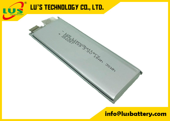 CP7839109 3.0V Ultra Thin Cell 10ah CP8040112 Flat Lithium Battery For Logistics Monitoring