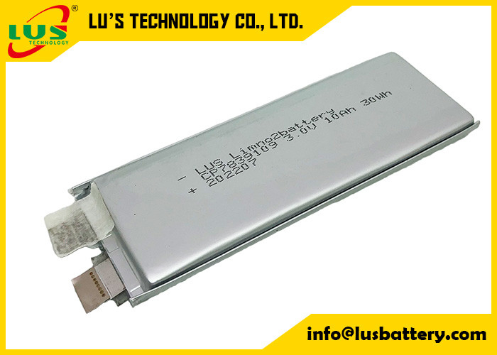 CP7839109 3.0V Ultra Thin Cell 10ah CP8040112 Flat Lithium Battery For Logistics Monitoring
