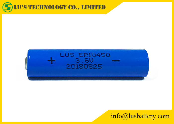 700mah 3.6V Lithium Thionyl Chloride Battery ER10450 Battery For Computer / Clocks