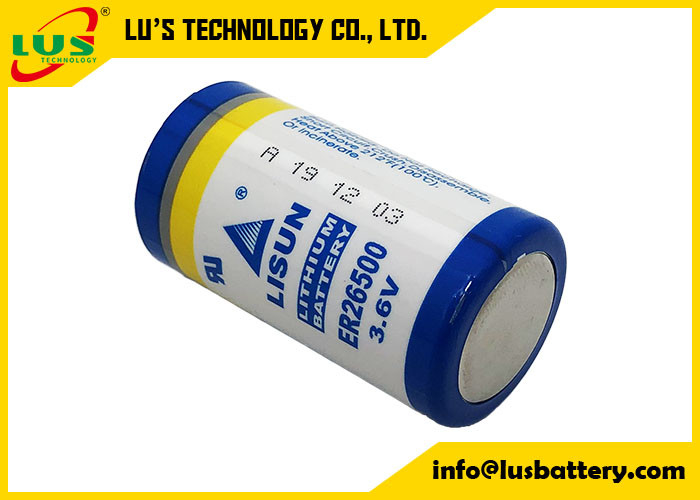 26500 3.6V C Size Lithium Thionyl Chloride Battery 9000MAh ER26500