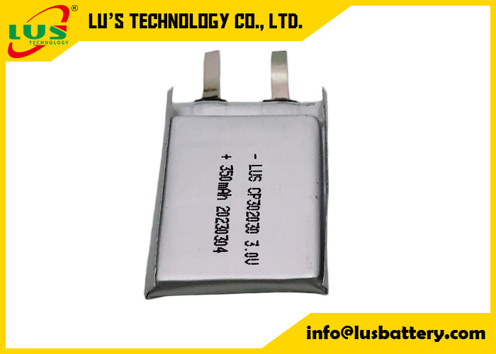 Lithium Manganese Dioxide Battery Cp302030 Pouch Cell Lithium Battery Replacement For Coin Cell 3v 350mah