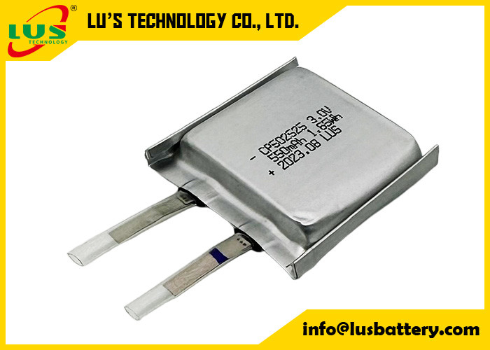 Primary Lithium Battery CP502525 3v Li-MnO2 Battery 550 Mah Lithium Battery Non-Rechargeable Battery  For Electronic Toy