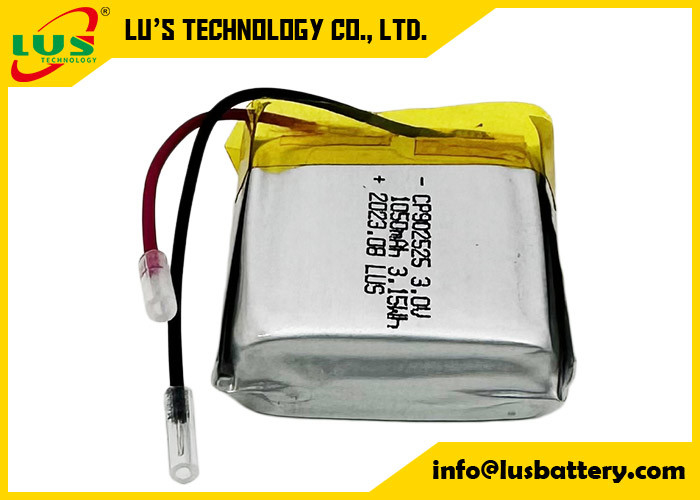 Flexible Battery 3.0V Lithium Ion Battery For Digital Devices CP902525 CP902222 CP903030