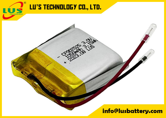 Flexible Battery 3.0V Lithium Ion Battery For Digital Devices CP902525 CP902222 CP903030
