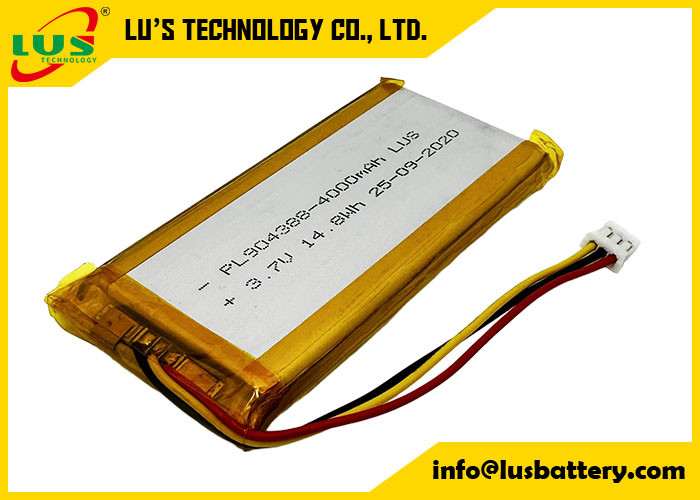 Lithium Polymer Battery 3.7V 4000mAh LP904388 14.8Wh 3.7v 4000mah Li-ion battery 904388