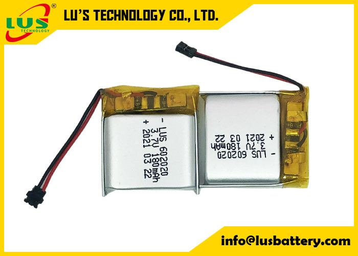 LiPo Battery LP602020 3.7V 180mAh For Flying Spinner High-Energy Density Li-Polymer Battery LP602020