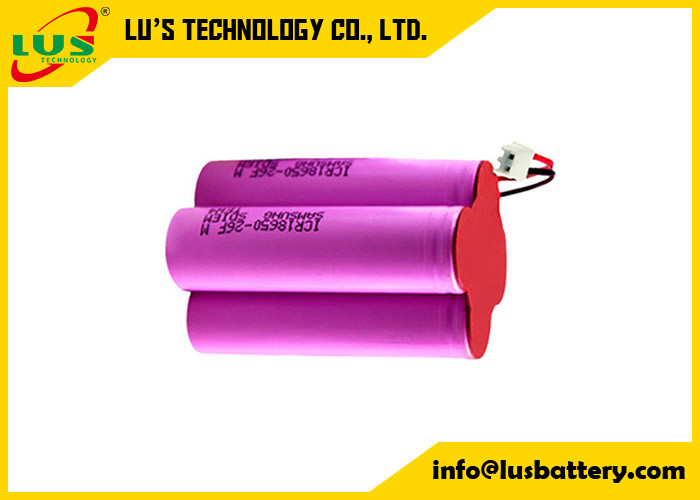 11.1v 2200mah 24.42wh 18650 Li Ion Battery Customized 18650 12V 2.2Ah Li-Ion 11.1v 2200mah