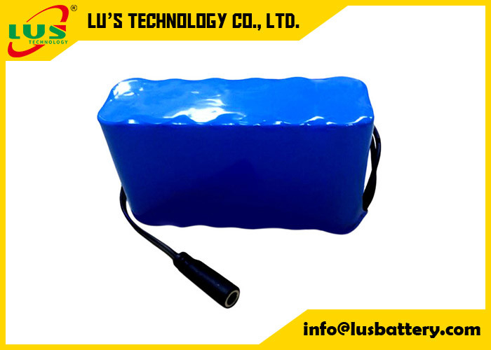 Lithium Battery 12v 9600mAh 3S3P 18650 Lithium Ion Battery Pack Portable Rechargeable DC Connector