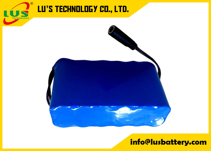 Lithium Battery 12v 9600mAh 3S3P 18650 Lithium Ion Battery Pack Portable Rechargeable DC Connector
